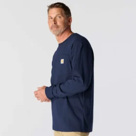 Men’s Dearborn Loose Fit Heavyweight Long Sleeve Pocket T-Shirt