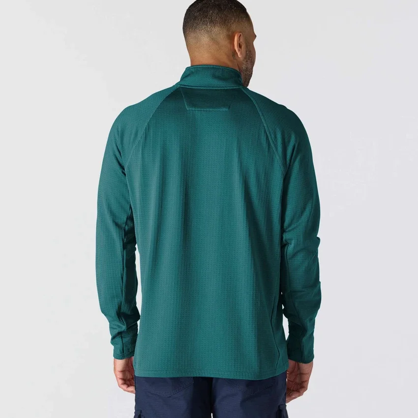 Men's Force Fleece-Lined Moisture Wicking Half Zip Pullover