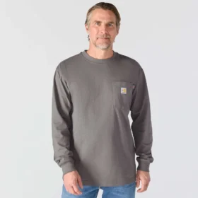 Men’s Force Irvine Fr Moisture Wicking Long Sleeve Eagle T-Shirt – Flame Resistant Shirts