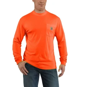Men's Force Relaxed Fit Color Enhanced Long Sleeve T-Shirt