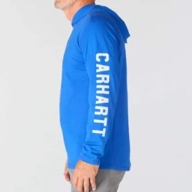 Men’s Force Relaxed Fit Moisture Wicking Logo Hoodie
