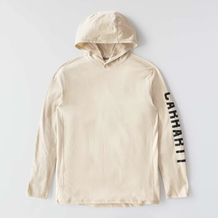 Men's Force Relaxed Fit Moisture Wicking Logo Hoodie