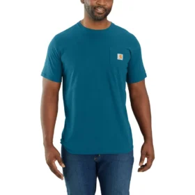 Men's Force Relaxed Fit Moisture Wicking Pocket T-Shirt