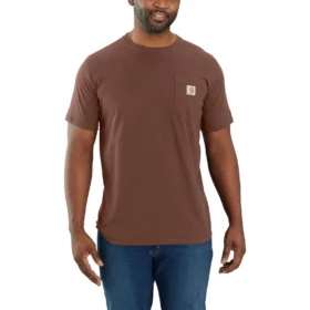 Men's Force Relaxed Fit Moisture Wicking Pocket T-Shirt