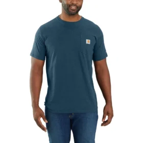 Men’s Force Relaxed Fit Moisture Wicking Pocket T-Shirt