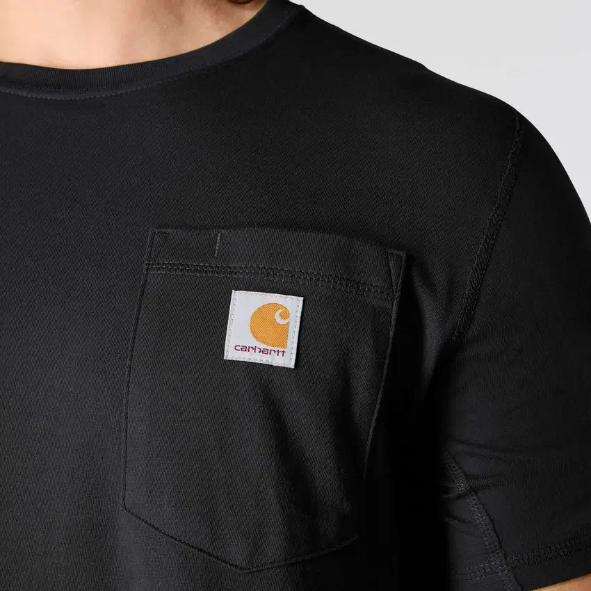 Men's Force Relaxed Fit Moisture Wicking Pocket T-Shirt