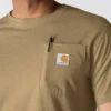 Men's Force Relaxed Fit Moisture Wicking Pocket T-Shirt