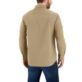 Men’s Force Sun Defenderâ„¢ Chambray Relaxed Fit Long Sleeve Shirt – Sun Protection Shirts