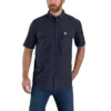 Men's Force Sun Defender™ Chambray Relaxed Fit Short Sleeve Shirt - Sun Protection Shirts