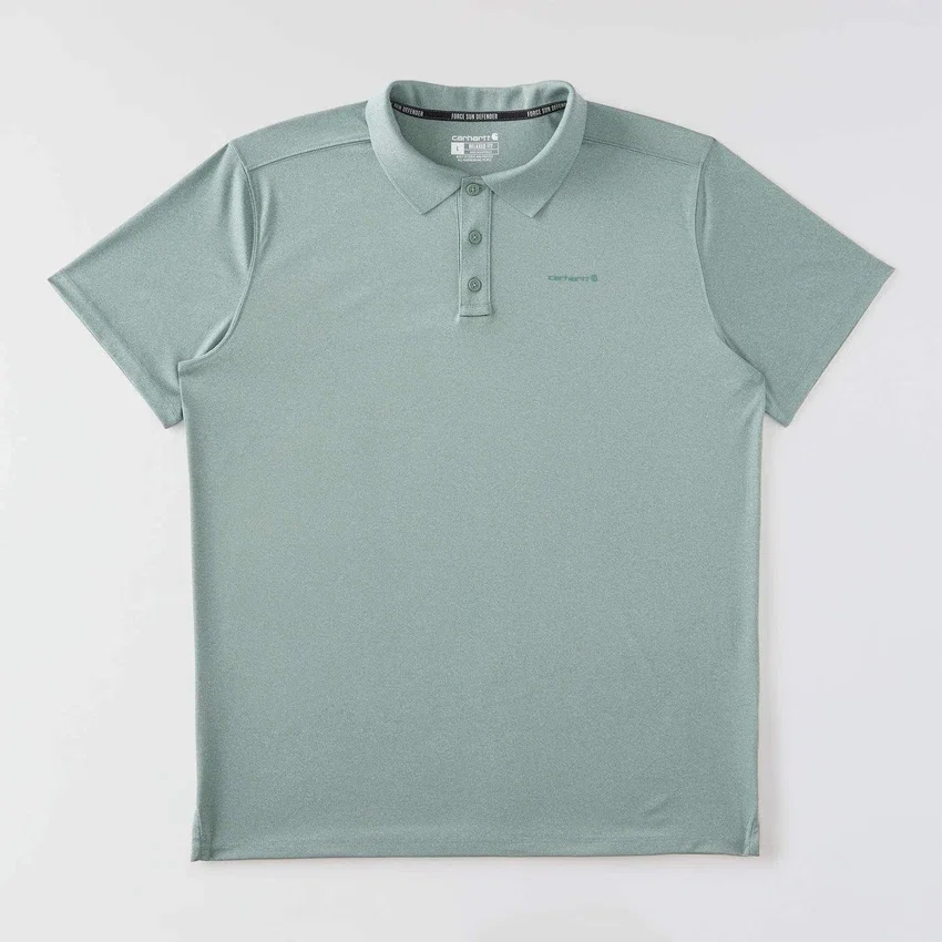 Men's Force Sun Defender™ Relaxed Fit Logo Polo Shirt - Sun Protection Shirts
