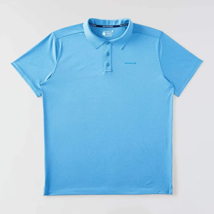 Men's Force Sun Defender™ Relaxed Fit Logo Polo Shirt - Sun Protection Shirts