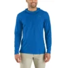 Men's Force Sun Defender Upf 50+ Lightweight Long Sleeve Moisture Wicking Hoodie - Sun Protection Hoodies