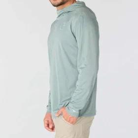 Men’s Force Sun Defender Upf 50+ Lightweight Long Sleeve Moisture Wicking Hoodie – Sun Protection Hoodies