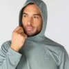 Men's Force Sun Defender Upf 50+ Lightweight Long Sleeve Moisture Wicking Hoodie - Sun Protection Hoodies