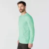 Men's Force Sun Defender Upf 50+ Lightweight Long Sleeve Moisture Wicking T-Shirt - Sun Protection Shirts