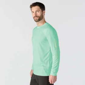 Men’s Force Sun Defender Upf 50+ Lightweight Long Sleeve Moisture Wicking T-Shirt – Sun Protection Shirts