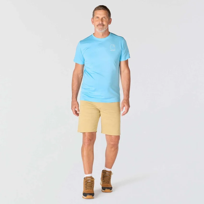 Men's Force Sun Defender Upf 50+ Lightweight Moisture Wicking T-Shirt - Sun Protection Shirts
