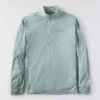 Men's Force Sun Defender Upf 50+ Moisture Wicking Half Zip Pullover - Sun Protection Shirts