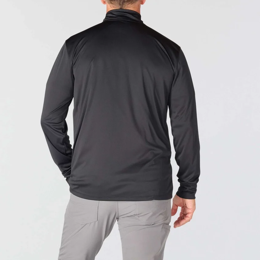 Men's Force Sun Defender Upf 50+ Moisture Wicking Half Zip Pullover - Sun Protection Shirts