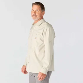 Men’s Force Sun Defenderâ„¢ Woven Relaxed Fit Long Sleeve Shirt – Sun Protection Shirts