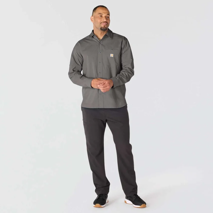 Men's Force Sun Defender™ Woven Relaxed Fit Long Sleeve Shirt - Sun Protection Shirts