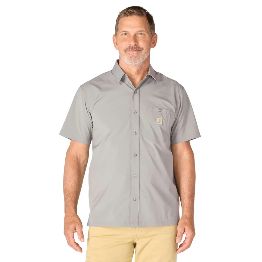 Men's Force Sun Defender™ Woven Relaxed Fit Short Sleeve Shirt - Sun Protection Shirts