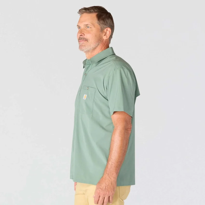 Men's Force Sun Defender™ Woven Relaxed Fit Short Sleeve Shirt - Sun Protection Shirts
