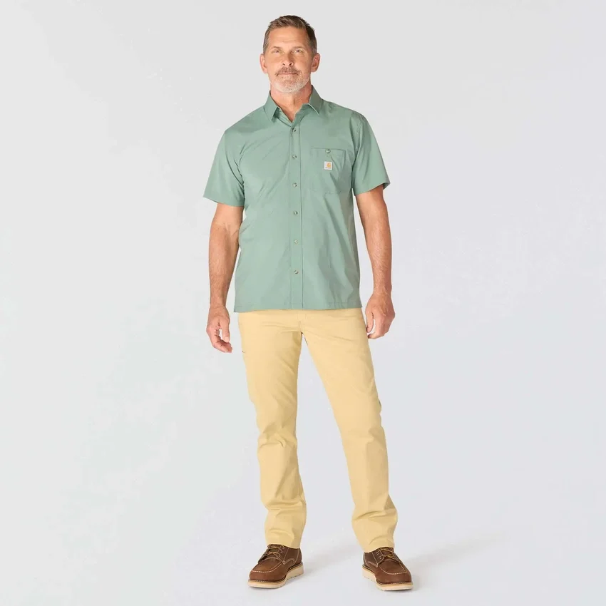 Men's Force Sun Defender™ Woven Relaxed Fit Short Sleeve Shirt - Sun Protection Shirts