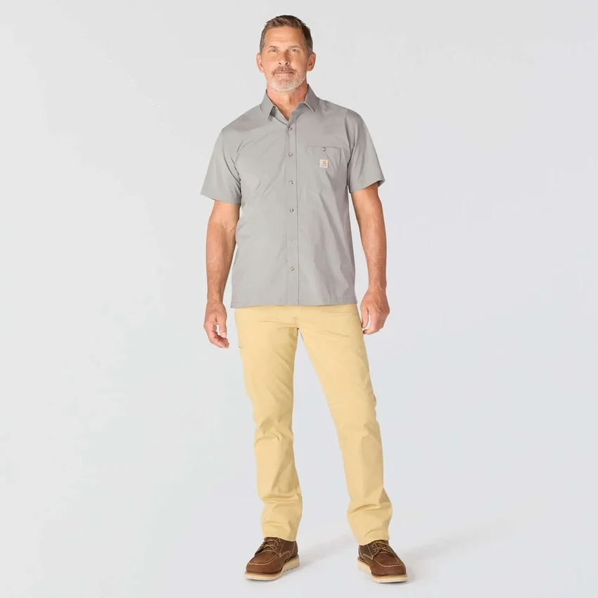 Men's Force Sun Defender™ Woven Relaxed Fit Short Sleeve Shirt - Sun Protection Shirts