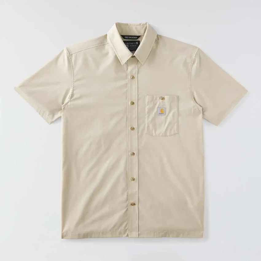Men's Force Sun Defender™ Woven Relaxed Fit Short Sleeve Shirt - Sun Protection Shirts