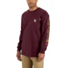 Men's Fr Force Irvine Loose Fit Long Sleeve Logo T-Shirt - Flame Resistant Shirts