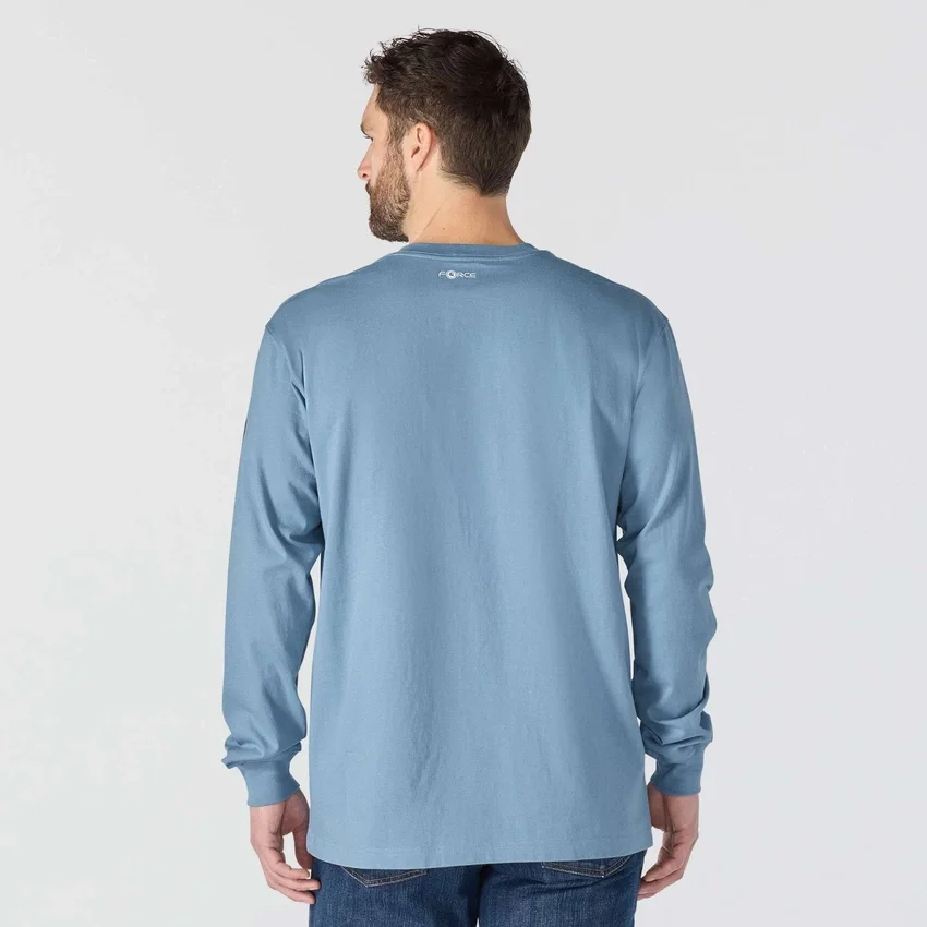 Men's Fr Force Irvine Loose Fit Long Sleeve Logo T-Shirt - Flame Resistant Shirts