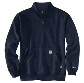 Men's Fr Force Marquette Quarter Zip Sweatshirt - Flame Resistant Sweatshirts