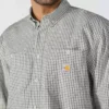Men's Fr Force Sun Defender™ Long Sleeve Plaid Shirt - Sun Protection Shirts