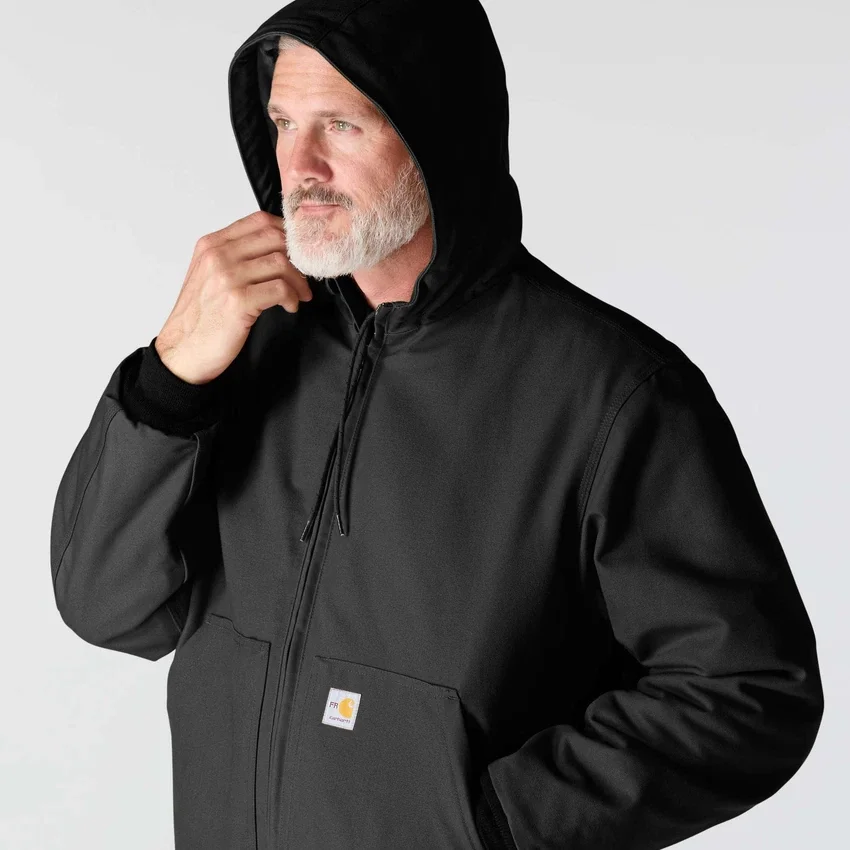 Men's Fr Loose Fit Duck Insulated Active Jac - Flame Resistant Jackets