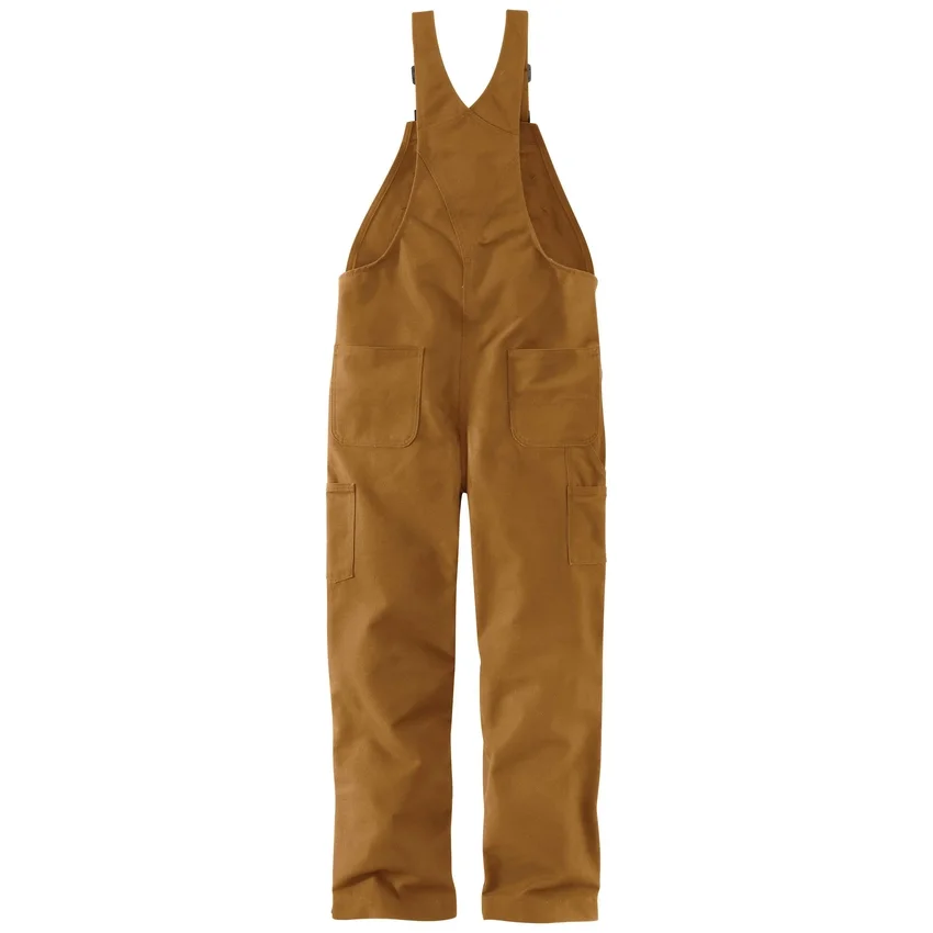 Men's Fr Loose Fit Duck Insulated Bib Overalls - Flame Resistant Overalls