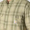 Men's Fr Loose Fit Long Sleeve Twill Plaid Shirt - Flame Resistant Shirts