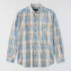 Men's Fr Loose Fit Long Sleeve Twill Plaid Shirt - Flame Resistant Shirts