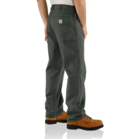Men’s Fr Loose Fit Straight Leg Canvas Pants – Flame Resistant Pants