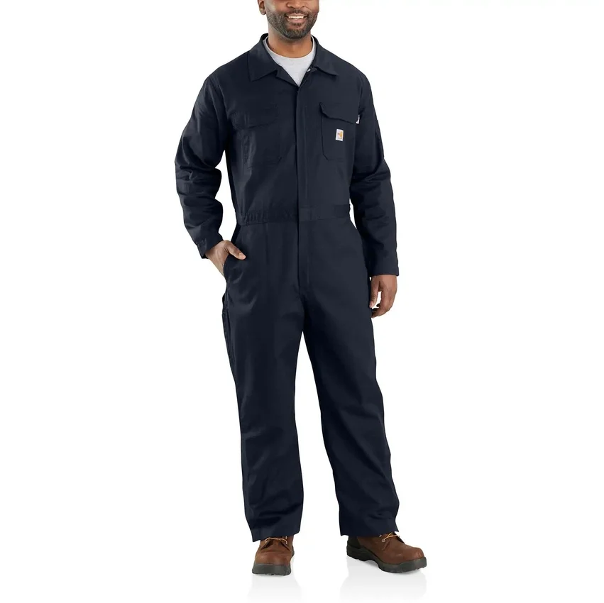 Men's Fr Loose Fit Twill Coveralls - Flame Resistant Coveralls
