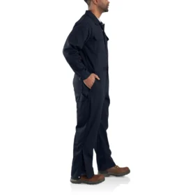 Men’s Fr Loose Fit Twill Coveralls – Flame Resistant Coveralls