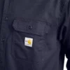 Men's Fr Loose Fit Twill Long Sleeve Shirt