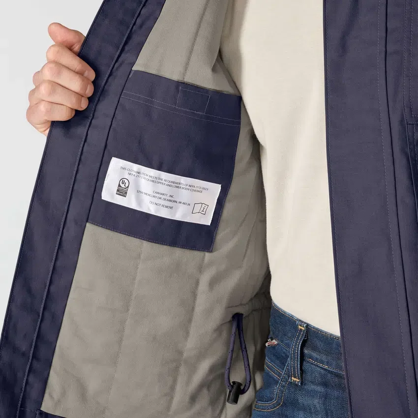 Men's Fr Quick Duck Coat - Flame Resistant Jackets