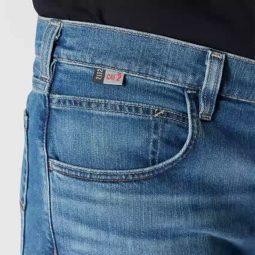 Men's Fr Relaxed Fit Straight Leg Rugged Flex™ Jeans - Flame Resistant Jeans