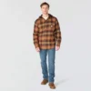 Men's Hamilton Relaxed Fit Plaid Hooded Shirt Jac - Men's Shirt Jackets
