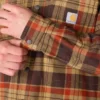 Men's Hamilton Relaxed Fit Plaid Hooded Shirt Jac - Men's Shirt Jackets