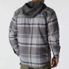 Men's Hamilton Relaxed Fit Plaid Hooded Shirt Jac - Men's Shirt Jackets