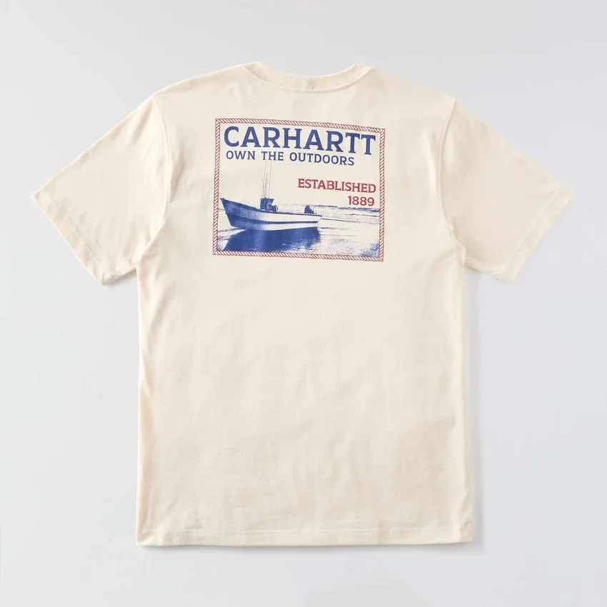 Men's Irvine Relaxed Fit Boat Graphic T-Shirt