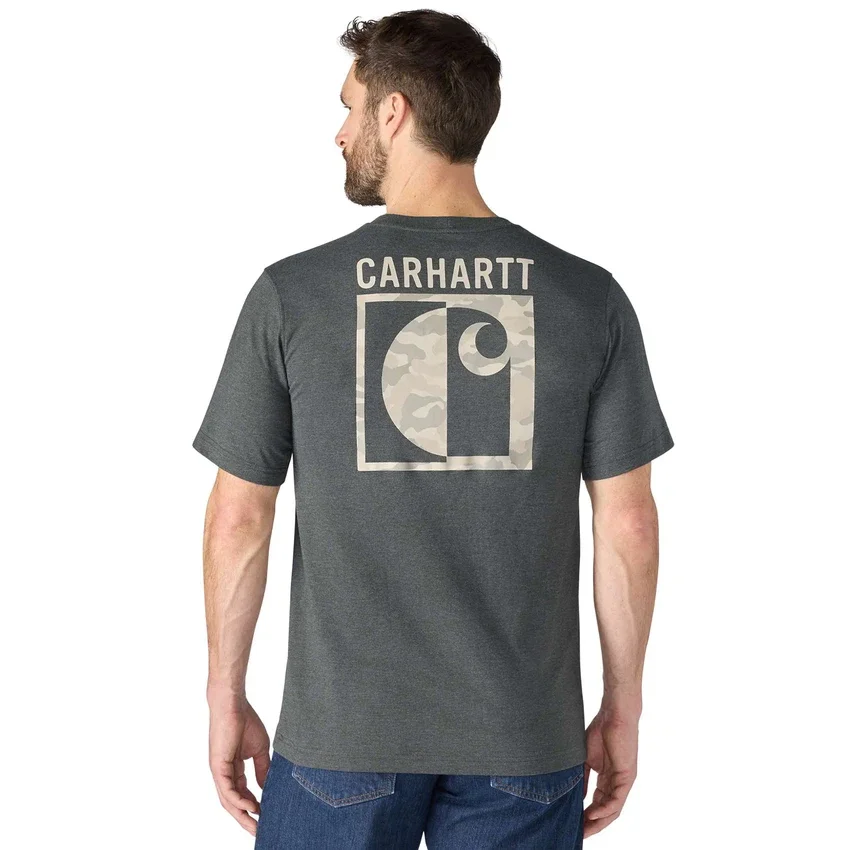 Men's Irvine Relaxed Fit Camo Graphic T-Shirt
