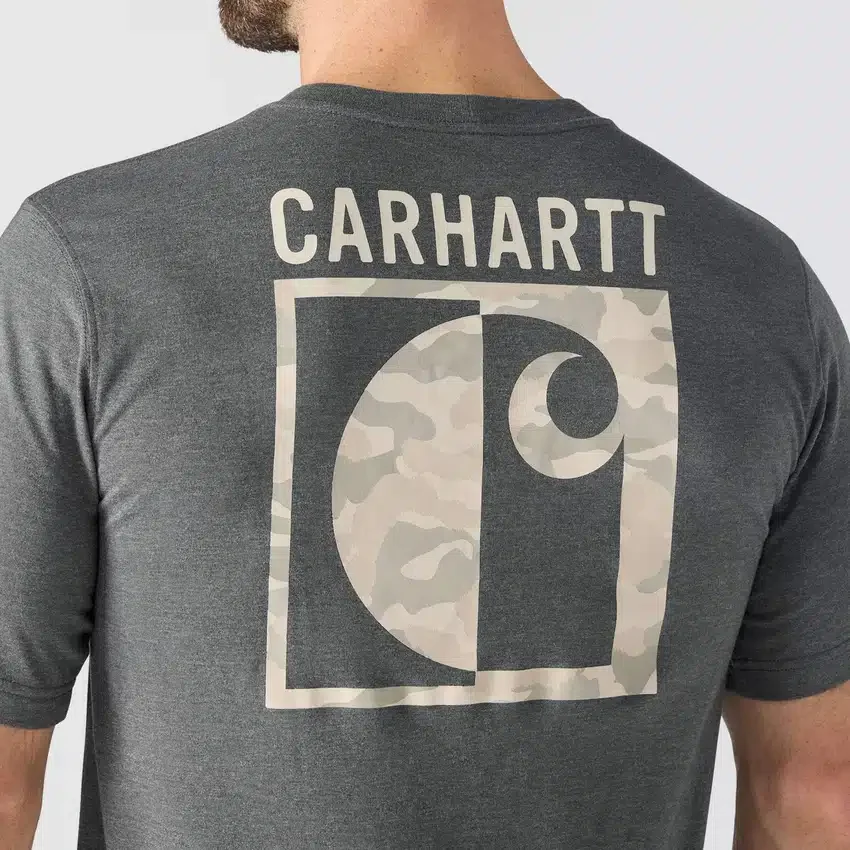 Men's Irvine Relaxed Fit Camo Graphic T-Shirt